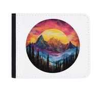 Azeeda 'Rocky Mountains with Trees Landscape' Wallet (WL00028805)