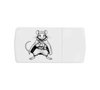 Azeeda 'Rogue Mouse' Pill Box with Tablet Splitter (PI00043945)
