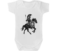 Azeeda 'Roman Soldier Horseback' Baby Grow - White, 18-24m (GR00144146)