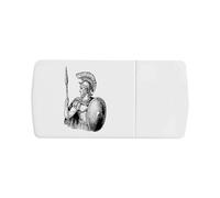 Azeeda 'Roman Soldier' Pill Box with Tablet Splitter (PI00036630)