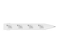 Azeeda 'Romulus & Remus Statue' Flat Magnetic Pen (MP00004913)