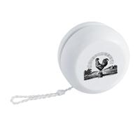 Azeeda 'Rooster Crowing on Farm' Retro Style Yo-Yo (YY00051135)