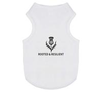Azeeda 'Rooted and Resilient Thistle' Pet Dog/Cat T-Shirt, M (PT00159986)