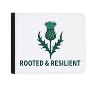Azeeda 'Rooted and Resilient Thistle' Wallet (WL00031264)