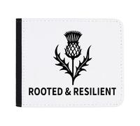 Azeeda 'Rooted and Resilient Thistle' Wallet (WL00031265)