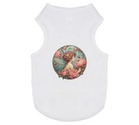 Azeeda 'Rose Garden Fairy' Pet Dog/Cat T-Shirt, S (PT00160413)