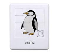 Azeeda 'Rotund Penguin' Sliding Puzzle (PZ00027440)