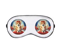 Azeeda 'Royal Welsh Corgi' Sleep/Travel Eye Mask (EY00031943)