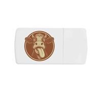 Azeeda 'Rude Cow' Pill Box with Splitter (PI00044804)