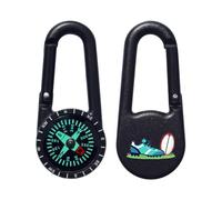 Azeeda 'Rugby Ball & Shoe' Compass Keyring (KC00044979)