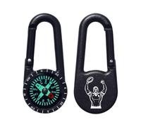 Azeeda 'Rugby Player Celebrating' Compass Keyring (KC00044978)