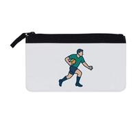Azeeda 'Rugby Player Running' Pencil Case (PC00058374)