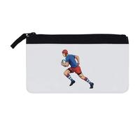 Azeeda 'Rugby Player Running' Pencil Case (PC00064396)