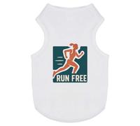 Azeeda 'Run Free Runner' Pet Dog/Cat T-Shirt, S (PT00159757)