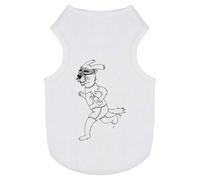 Azeeda 'Runner Dog' Pet Dog/Cat T-Shirt, L (PT00098587)