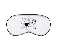 Azeeda 'Running Basset Hound' Sleep/Travel Eye Mask (EY00033140)
