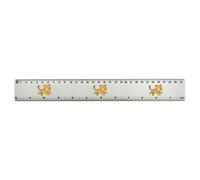 Azeeda 'Running Cheetah' Plastic Ruler - 30cm (12in) (RL00117476)