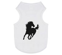 Azeeda 'Running Horse' Pet Dog/Cat T-Shirt, L (PT00111971)