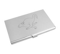 Azeeda 'Running Scared Cat' Business Card Holder/Credit Card Wallet (CH00048082)