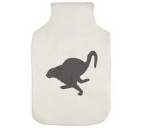 Azeeda 'Running Scared Cat' Hot Water Bottle Cover (HW00042344)