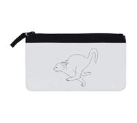 Azeeda 'Running Scared Cat' Pencil Case (PC00058247)