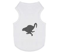 Azeeda 'Running Scared Cat' Pet Dog/Cat T-Shirt, L (PT00157555)