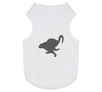 Azeeda 'Running Scared Cat' Pet Dog/Cat T-Shirt, M (PT00157554)