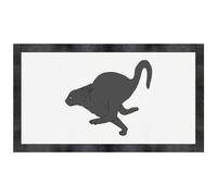 Azeeda 'Running Scared Cat' Pet Feeding Mat (PM00030683)