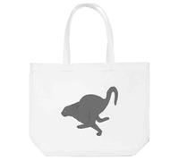 Azeeda 'Running Scared Cat' Tote Shopping Bag For Life (BG00084227)