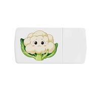 Azeeda 'Sad Cauliflower' Pill Box with Splitter (PI00044326)