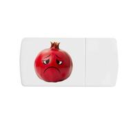 Azeeda 'Sad Pomegranate' Pill Box with Splitter (PI00044956)