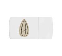 Azeeda 'Sadie the Sunflower Seed' Pill Box with Tablet Splitter (PI00045212)