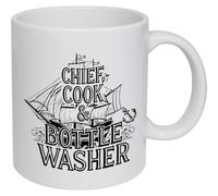 Azeeda 'Sailing Ship' Ceramic Mug - 320ml (11oz) (MG00110995)