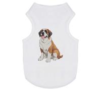 Azeeda 'Saint Bernard Dog' Pet Dog/Cat T-Shirt, XS (PT00175348)