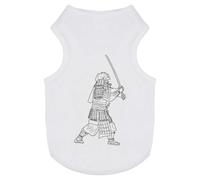 Azeeda 'Samurai Warrior' Pet Dog/Cat T-Shirt, L (PT00182179)
