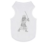 Azeeda 'Samurai Warrior' Pet Dog/Cat T-Shirt, XS (PT00182176)