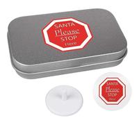 Azeeda 'Santa Please Stop Here' Golf Markers Gift Set (GO00075393)