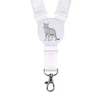 Azeeda 'Savannah Cat' Neck Strap/Lanyard (LY00044357)