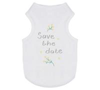 Azeeda 'Save The Date' Pet Dog/Cat T-Shirt, M (PT00167726)