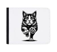 Azeeda 'Scared Cat Running' Wallet (WL00028696)