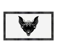 Azeeda 'Scary Vampire Bat' Pet Feeding Mat (PM00032695)
