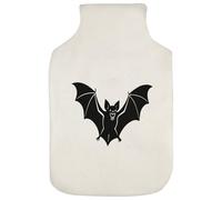 Azeeda 'Scary Vampire Bat with Open Wings' Hot Water Bottle Cover (HW00045079)