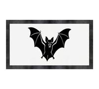 Azeeda 'Scary Vampire Bat With Open Wings' Pet Feeding Mat (PM00033436)