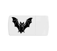 Azeeda 'Scary Vampire Bat with Open Wings' Pill Box with Tablet Splitter (PI00038547)