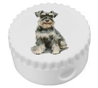 Azeeda 'Schnauzer Sitting' Compact Pencil Sharpener (PS00055666)