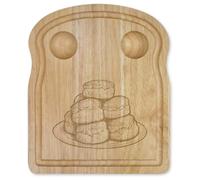 Azeeda 'Scones on Plate' Toast Breakfast Board (WB00102558)