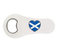 Azeeda 'Scotland Flag Heart' Bottle Opener Fridge Magnet (BO00073694)