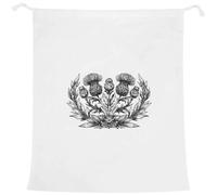 Azeeda 'Scottish Thistle & Laurel Wreath' Laundry/Washing/Storage Bag (LB00042409)
