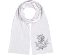 Azeeda 'Scottish Thistle ' Lightweight Scarf/Wrap (SC00039896)