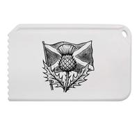Azeeda 'Scottish Thistle & Saltire' Plastic Ice Scraper (IC00051363)